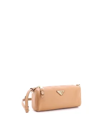 Pre-Owned Prada Zip Buckle Pouch Shoulder Bag Leather