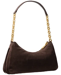 Michael Kors Nolita Chain Pouchette Leather Small Shoulder Handbag