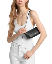 Michael Michael Kors Laila East West Leather Small Pouchette Handbag