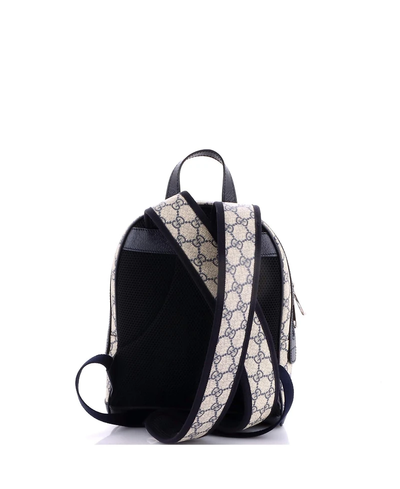 Pre-Owned Gucci Small Ophidia Backpack Gg Coated Canvas and Leather
