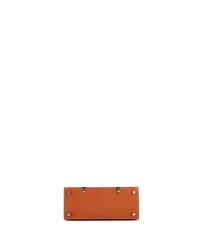Pre-Owned Goyard Mini Structured Saigon Top Handle Bag Coated Canvas with Leather