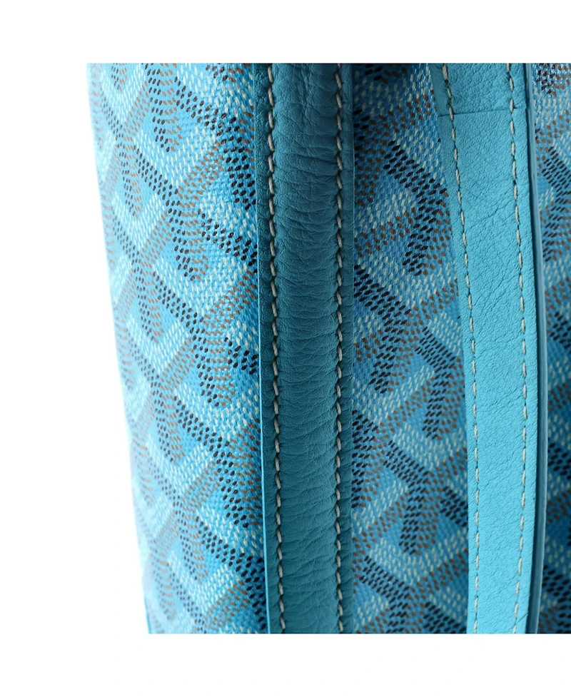 Pre-Owned Goyard Pm Belharra Tote Printed Coated Canvas
