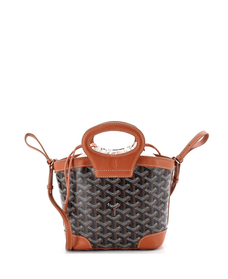 Pre-Owned Goyard Mini Beluga Bag Coated Canvas