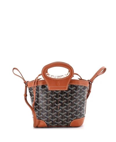 Pre-Owned Goyard Mini Beluga Bag Coated Canvas