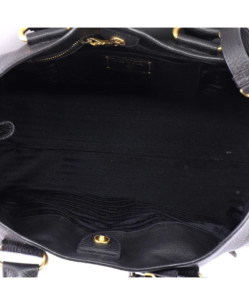 Pre-Owned Prada Medium Front Pocket Convertible Tote Vitello Phenix