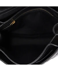 Pre-Owned Saint Laurent Small Becky Shoulder Bag Quilted Leather