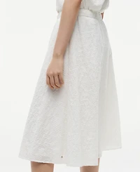 Tommy Hilfiger Women's Broderie Elasticated Waist Skirt