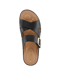 Patrizia Women's Eliza Slide Sandal with Cushioned Memory Insole