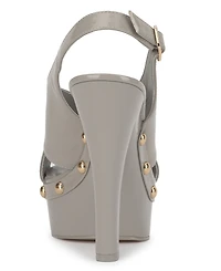 Jessica Simpson Women's Caulira Crossband Platform Sandals