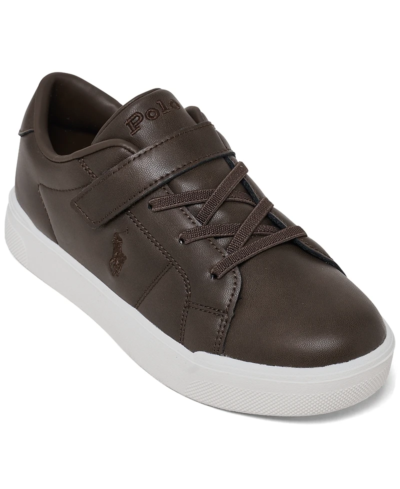 Polo Ralph Lauren Little Kids Sutton Fastening Strap Sneakers from Finish Line