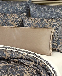 J Queen New York Glimmerstone Bolster Decorative Pillow, 14" x 52"