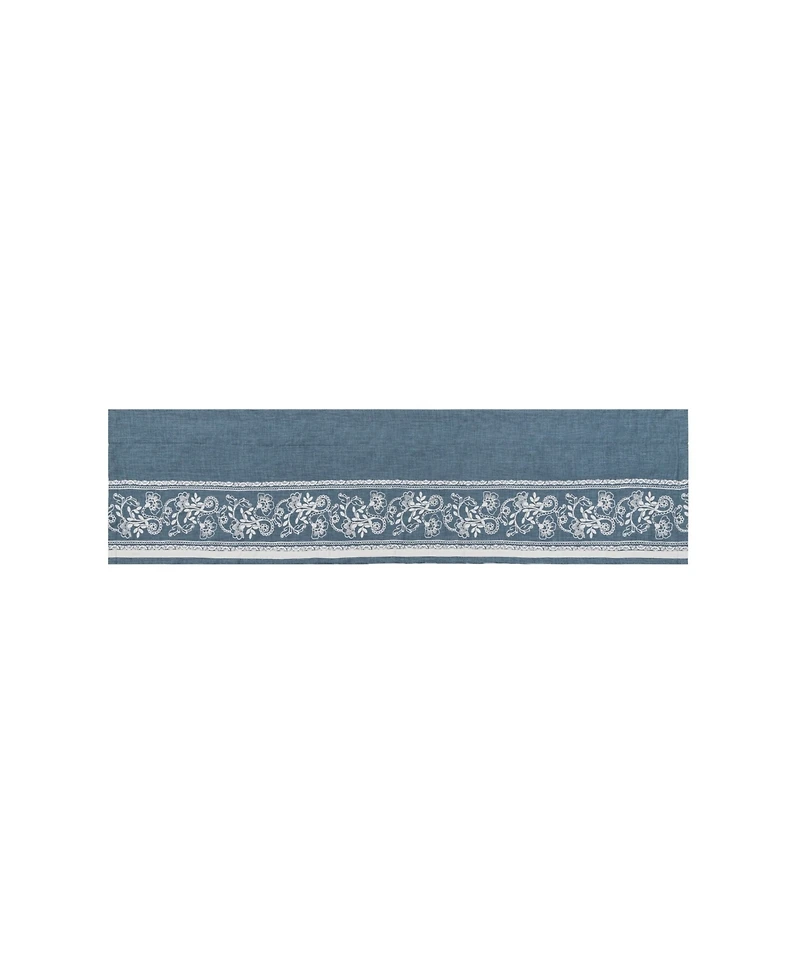 J Queen New York Chantalee Window Straight Valance, 18" x 88"