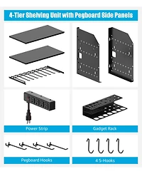 Xdovet Power Tools Organizer Charging Station Wall Mount Drills Storage Gifts Men Father