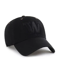 Carhartt x '47 Men's Black Washington Huskies Clean Up Adjustable Hat