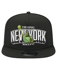 New Era Men's Black The Final Match 9FIFTY A-Frame Snapback Hat