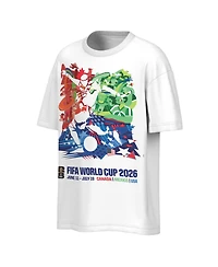 Outerstuff Men's White Fifa World Cup 2026 Event Poster T-Shirt
