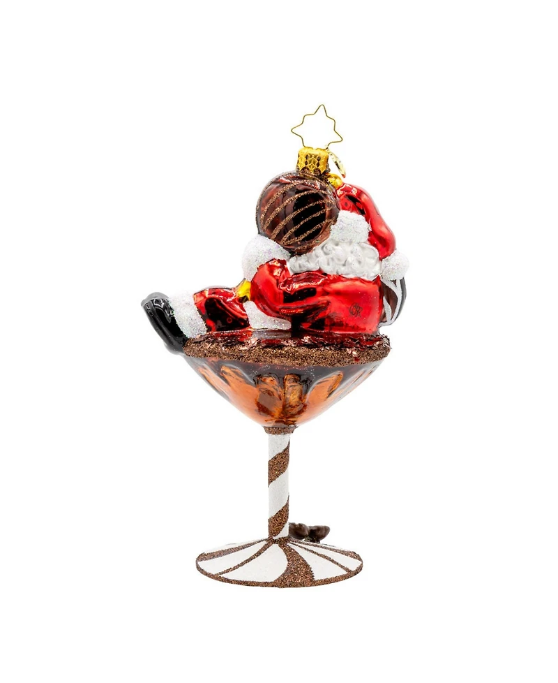 Christopher Radko Santas Merry Martini Brew Ornament
