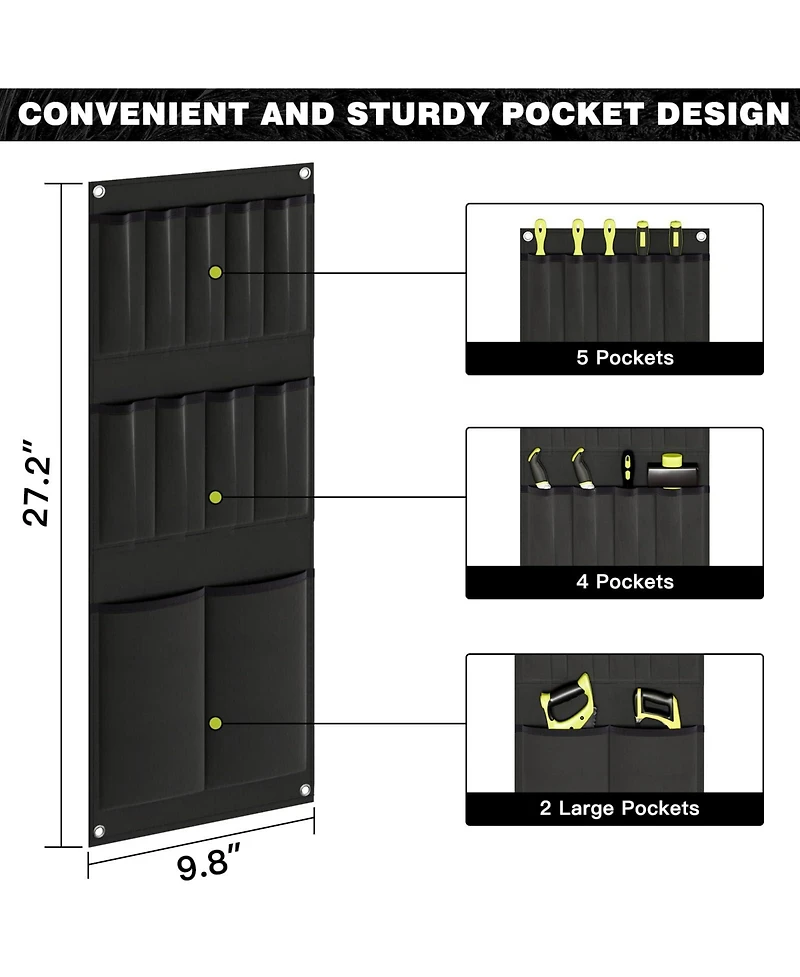 Xdovet Power Tool Organizer Cart Charging Station Drill Holder Rack