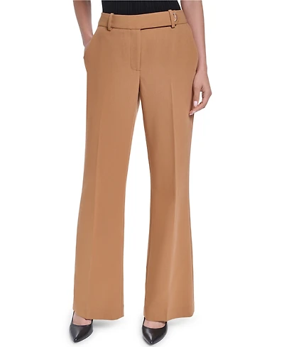 Karl Lagerfeld Paris Petite Wide-Leg Pants