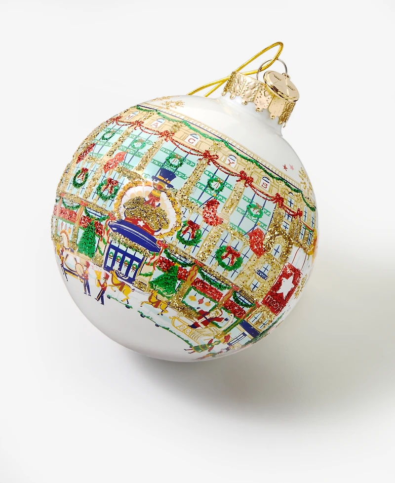 Holiday Lane Macy's 100th Thanksgiving Day Parade Glass Store Ornament, Macy's Exclusive