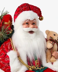 Holiday Lane Heritage Sitting Santa, Macy's Exclusive