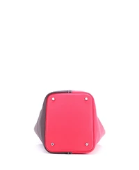 Pre-Owned HERMES Mm Picotin Lock Bag Bicolor Clemence