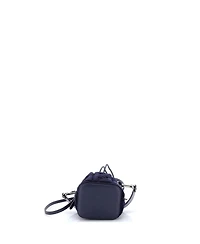 Pre-Owned Fendi Mini Mon Tresor Bucket Bag Zucca Knit with Leather