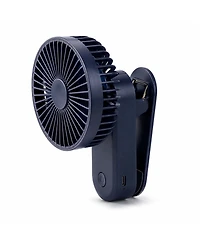 Ayamaya Magnetic Clip-On Fan, Rechargeable Portable Camping and Desk Fan with Strong Magnet, Usb-c Battery and 3 Speeds