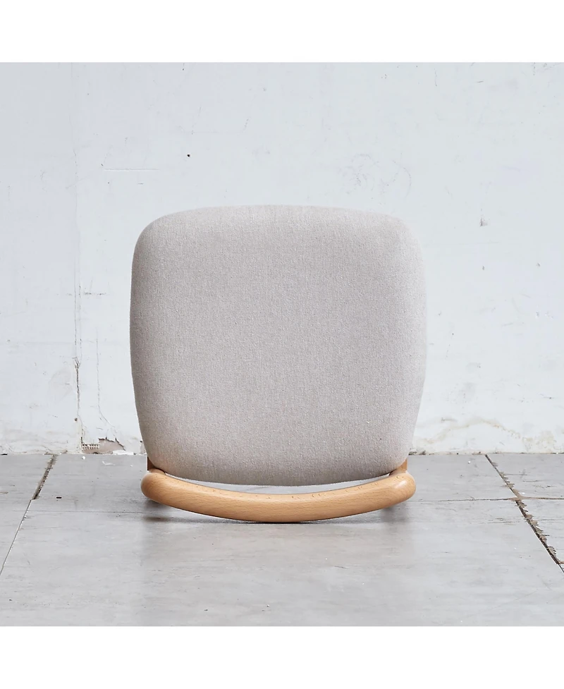 sumyeg Solid Beech Wood Makeup Stool Bench for Bedroom Dining Room or Entryway