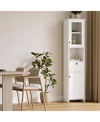 gaomon Tall Storage Cabinet, Water Resistance for Bathroom, Living Room, Entryway, Kitchen