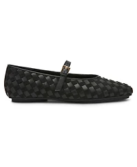 Anne Klein Women's Connie Woven Mary Jane Ballet Flats