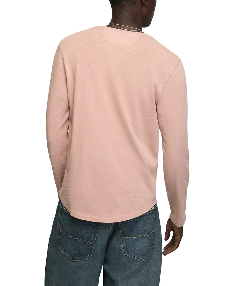 Lucky Brand Men's Long-Sleeve Weekend Slub Henley T-Shirt