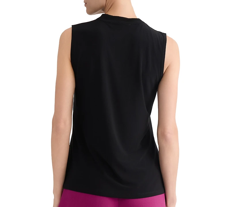 Kasper Women's Embellished-Tie-Neck Sleeveless Top