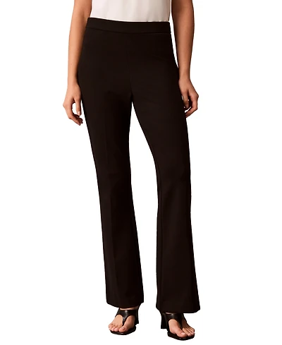 Calvin Klein Petite High-Rise Pull-On Bootcut Pants