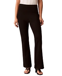 Calvin Klein Petite High-Rise Pull-On Bootcut Pants