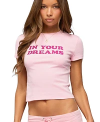 Edikted Women's Your Dreams T Shirt