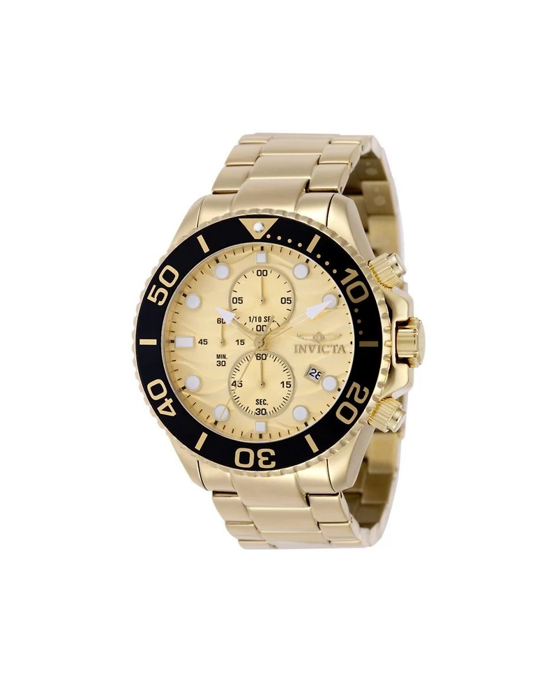 Invicta Men's 50225 Pro Diver Quartz Gold