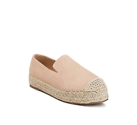 Ellerie suede flatform heel espadrilles