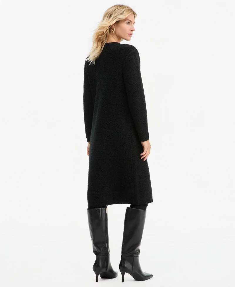 I.n.c. International Concepts Women's Long Boucle Duster Cardigan, Macy's Exclusive