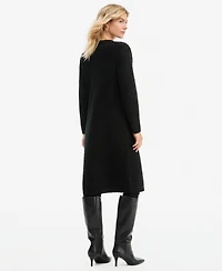 I.n.c. International Concepts Women's Long Boucle Duster Cardigan, Macy's Exclusive