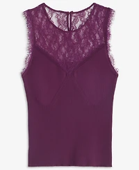 I.n.c. International Concepts Women's Sleeveless Lace Sweater, Macy's Exclusive