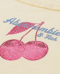 abercrombie kids Girls' 5-16 Two Cherry Short-Sleeve T-Shirt