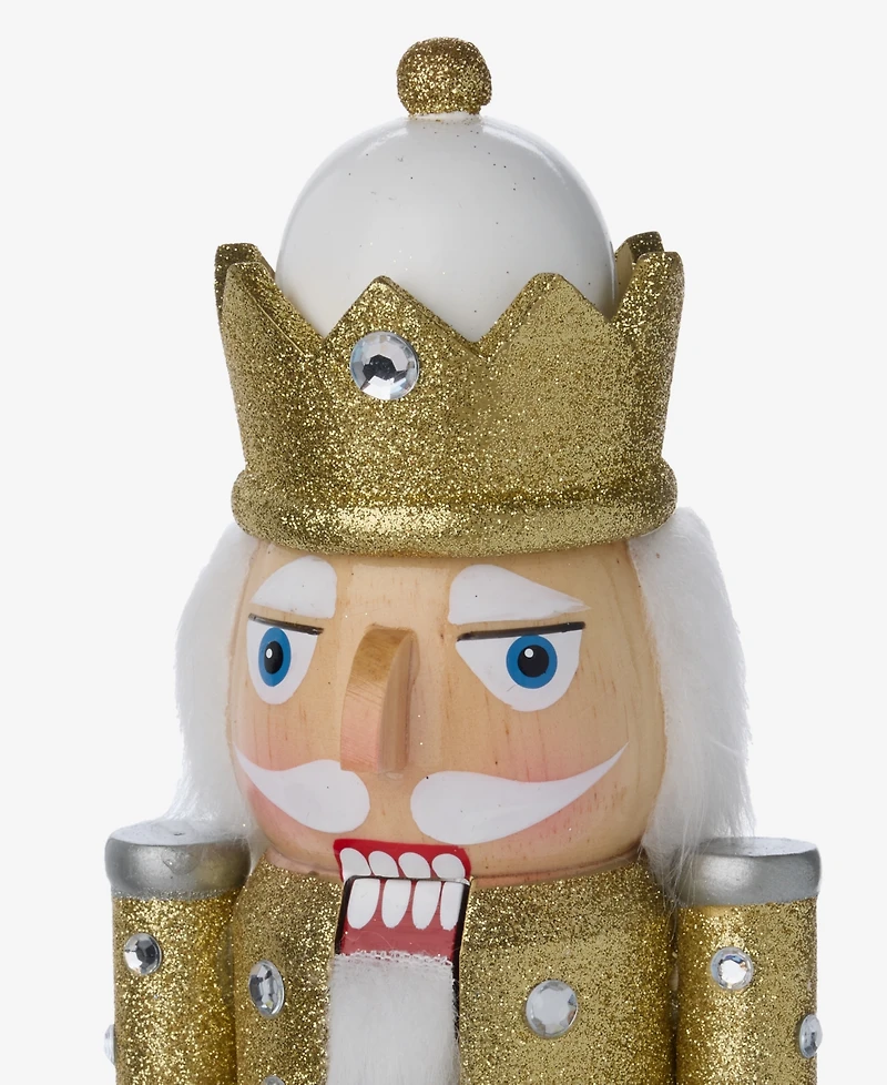 Holiday Lane Opulence Gold-Tone Nutcracker, Macy's Exclusive