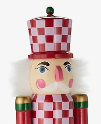 Holiday Lane Whimsy Checkered Nutcracker, Macy's Exclusive