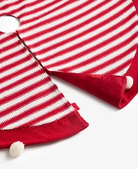 Holiday Lane Heritage Red and White with Pompom Tree Skirt, Macy's Exclusive