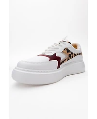 Prologue Shoes Women's Ida Platform Fashion Sneakers