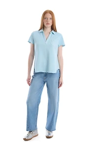 Wilt Women's Clothing Chest Pocket Polo Tee