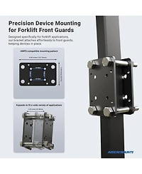 Arkon Slim-Grip Tablet Holder with Forklift Front Guard Mount