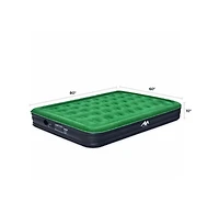 Ayamaya Nature Nest 10" Queen Air Mattress with Built-In Detachable Pump, Fast 3-Min Inflation, Portable Inflatable Bed for Camping and Guests