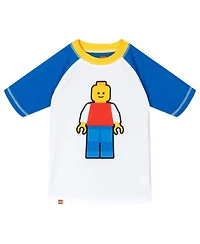 Lego Toddler Boys 2-Piece Swimwear Rash Guard and Swim Trunks Set